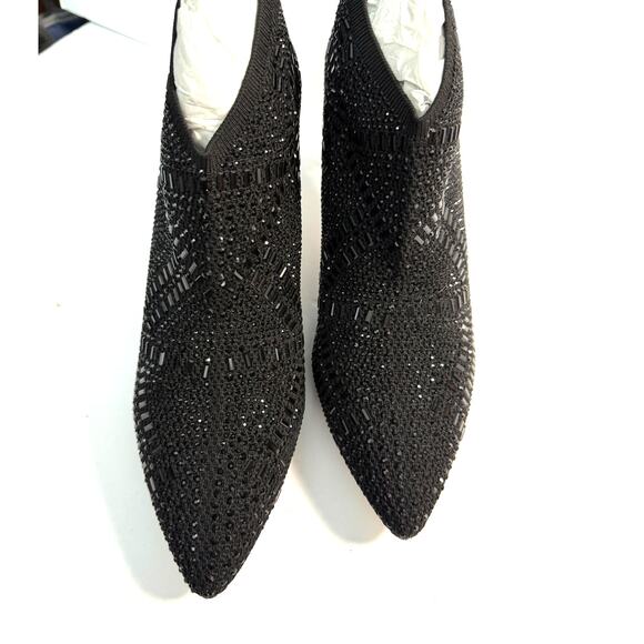 Lauren Lorraine Sarah Crystal Embellished Pointed Toe Stiletto - Picture 1 of 5